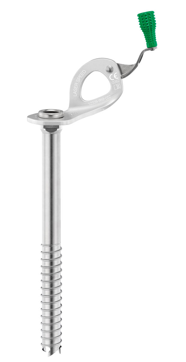 Petzl LASER SPEED Ultra-high-performance Ice Screw With Integrated Crank