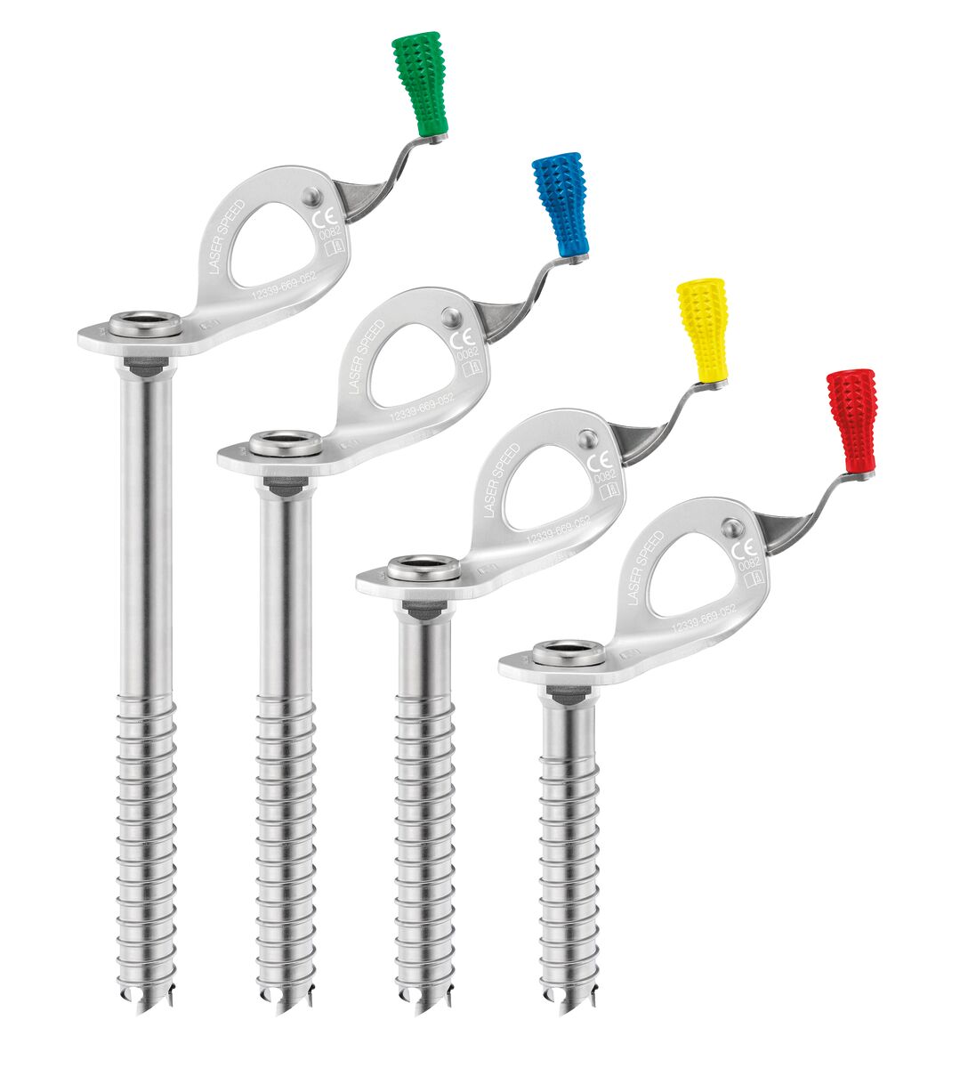 petzl LASER SPEED Ultra-high-performance ice screw with integrated crank