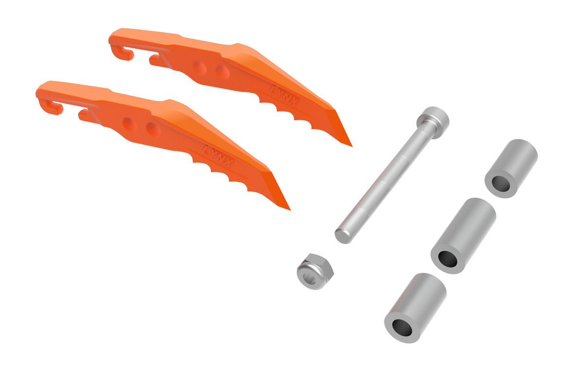 petzl LYNX® Front Point Kit Kit with front points for LYNX and DART crampons