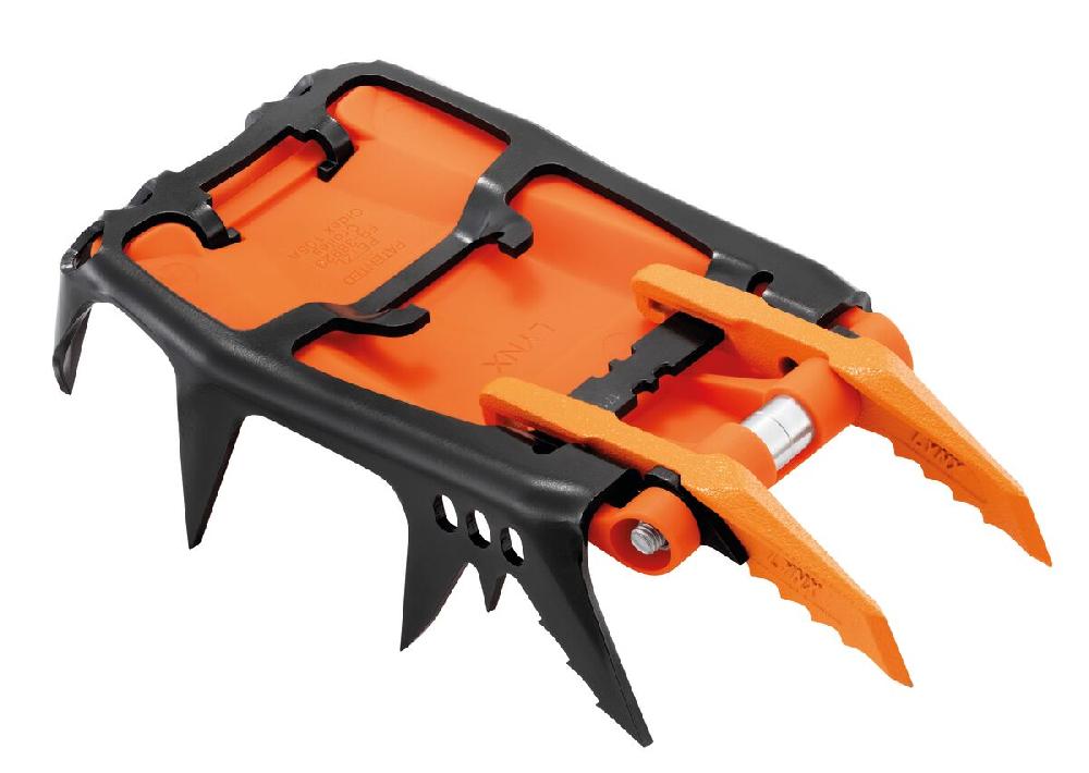 petzl LYNX® Front Sections LYNX crampon front sections adaptable to most Petzl crampons