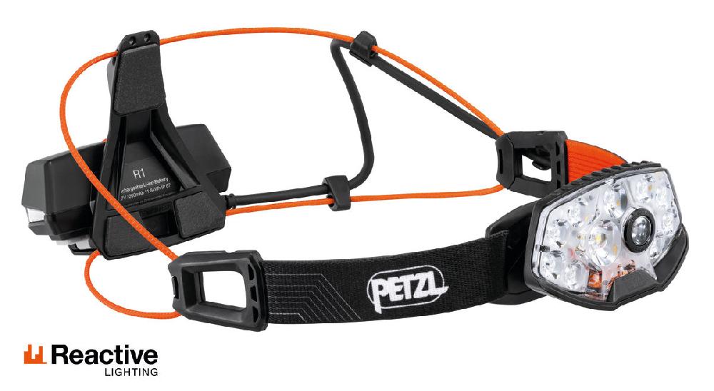 petzl NAO® RL Ergonomic ultra-powerful and rechargeable headlamp featuring REACTIVE LIGHTING® technology. 1500 lumens