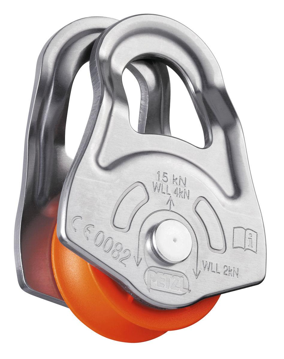 petzl OSCILLANTE Emergency pulley with moving side plates
