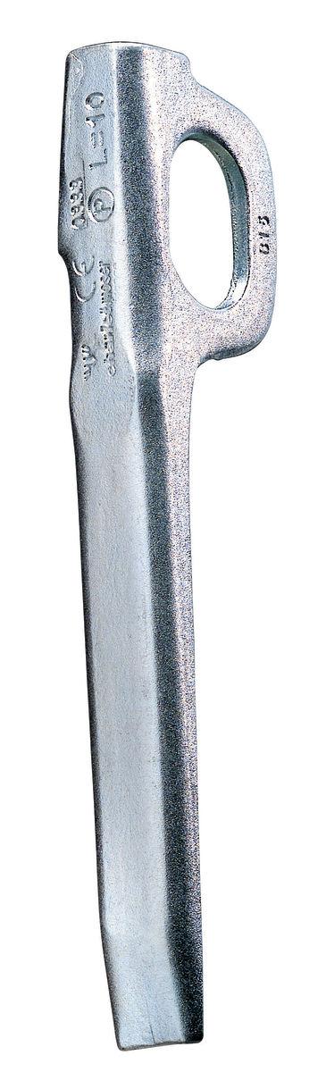petzl U Semi-hardened steel forged piton