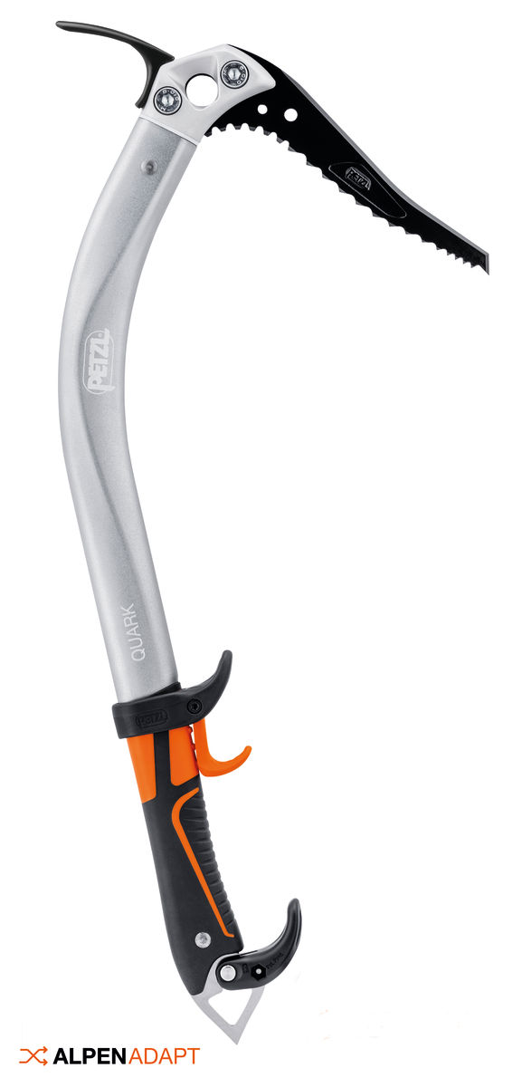 petzl QUARK Versatile ice axe for technical mountaineering and ice climbing