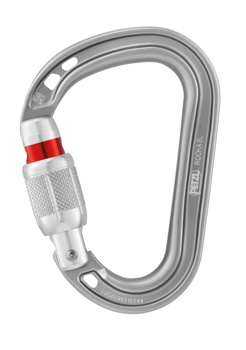 Petzl ROCHA Ultra-lightweight Ultra-compact Pear-shaped Screw-lock Carabiner