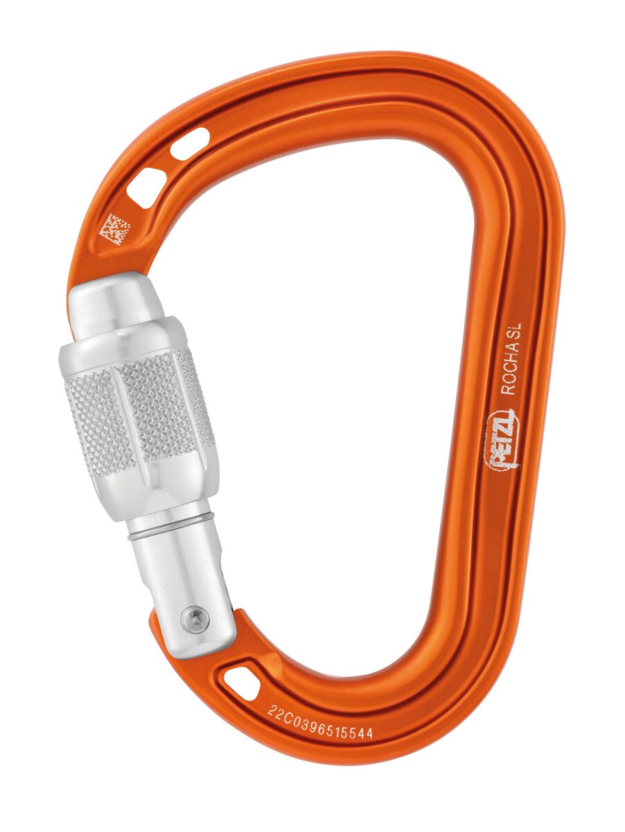 Petzl ROCHA Ultra-lightweight Ultra-compact Pear-shaped Screw-lock Carabiner