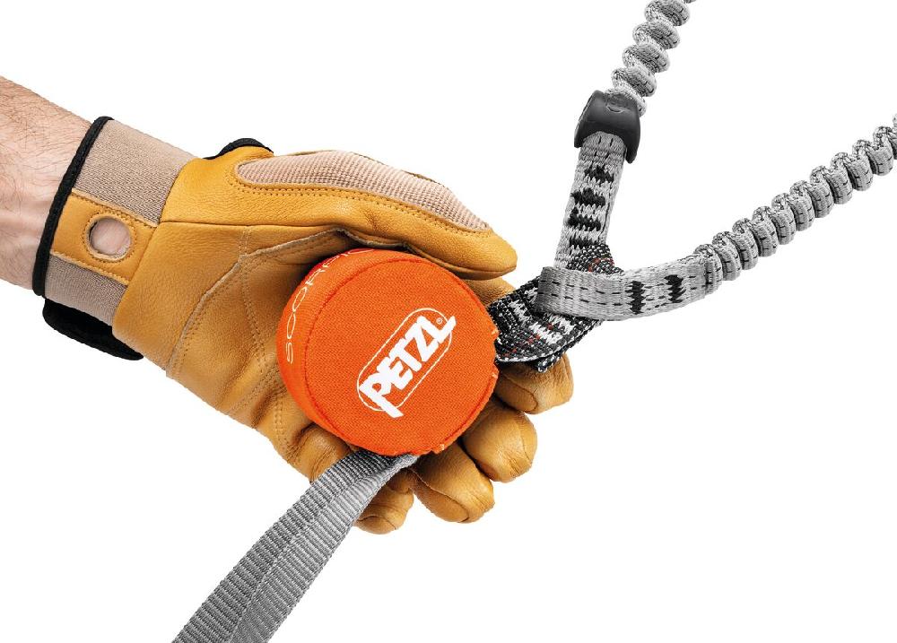 Petzl SCORPIO® EASHOOK Via Ferrata Lanyard With EASHOOK Carabiners
