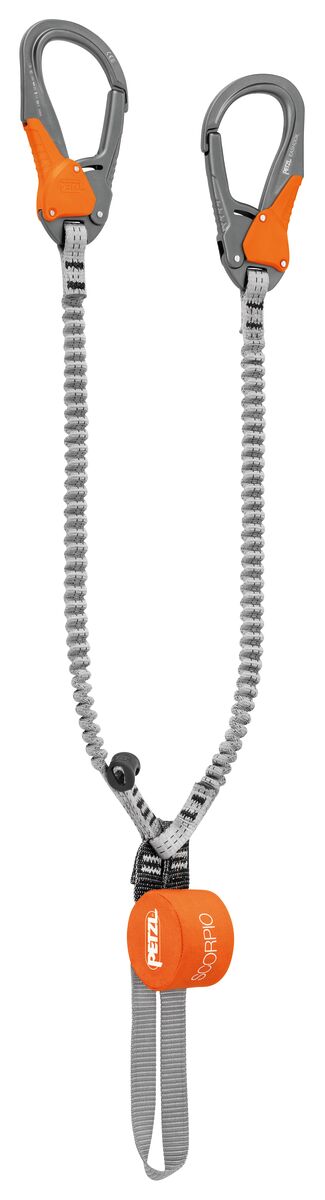 petzl SCORPIO® EASHOOK Via ferrata lanyard with EASHOOK carabiners petzl SCORPIO® EASHOOK Via ferrata lanyard with EASHOOK carabiners