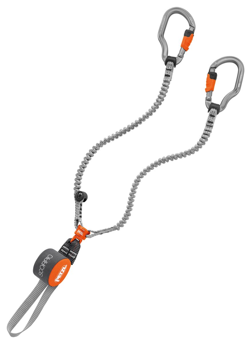 Petzl SCORPIO® VERTIGO SW Via Ferrata Lanyard With VERTIGO Carabiners And Swivel