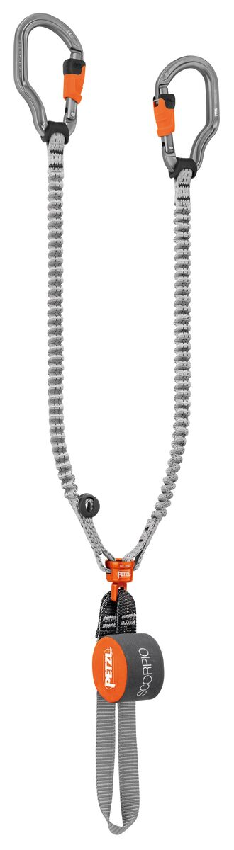petzl SCORPIO® VERTIGO SW Via ferrata lanyard with VERTIGO carabiners and swivel
