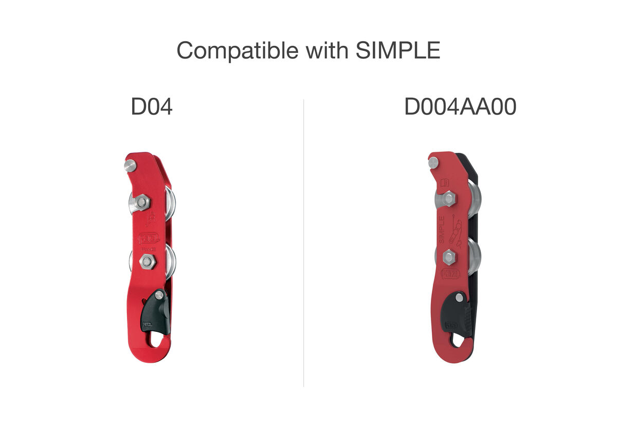 Petzl SIMPLE Pulley Pulley For The SIMPLE Caving Descender