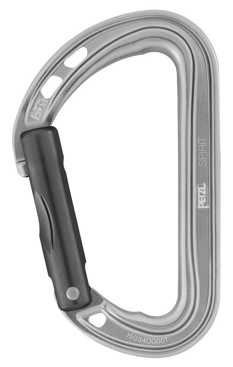 petzl SPIRIT Lightweight versatile carabiner for sport climbing