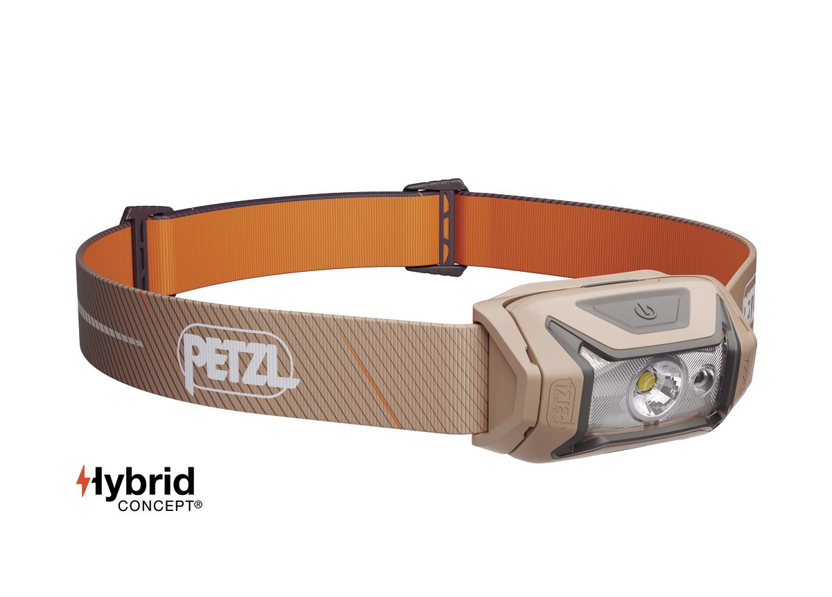 Petzl TIKKA® CORE Rechargeable Compact Easy-to-use Headlamp With Red Lighting. 450 Lumens