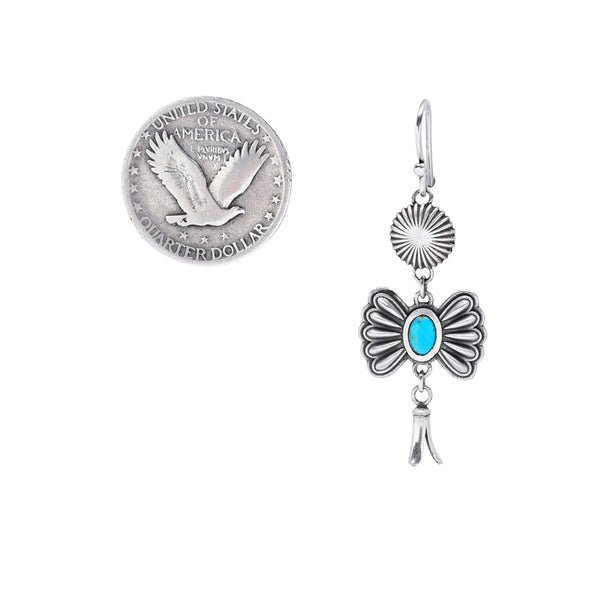 Peyote Bird Dennis Hogan Butterfly Blossom Earrings