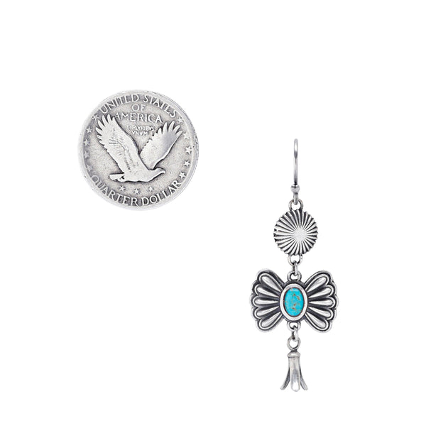 Peyote Bird Dennis Hogan Butterfly Blossom Earrings