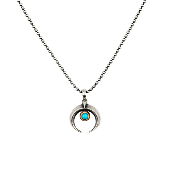 peyote bird Dennis Hogan Mini Third Eye Naja Necklace