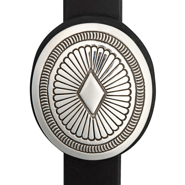 Peyote Bird Jennifer Curtis Concho Belt With Bisbee Turquoise Buckle