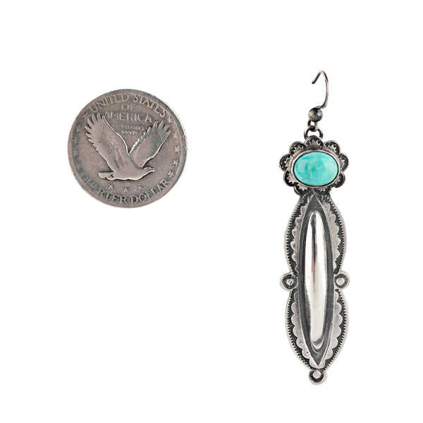 Peyote Bird Jennifer Medina Turquoise Trail Earrings