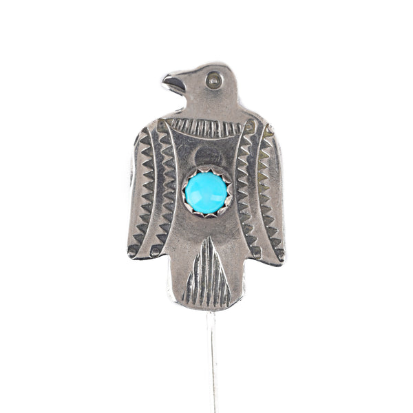Peyote Bird Joe Eby Seahawk With Turquoise Stick Pin