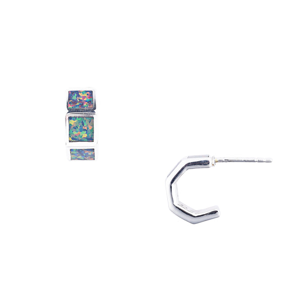 peyote bird Acadia Hoop Earrings