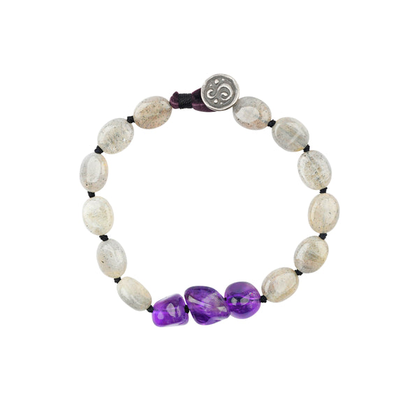 peyote bird Amethyst Dreams Bracelet