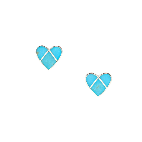 Peyote Bird Amor Stud Earrings