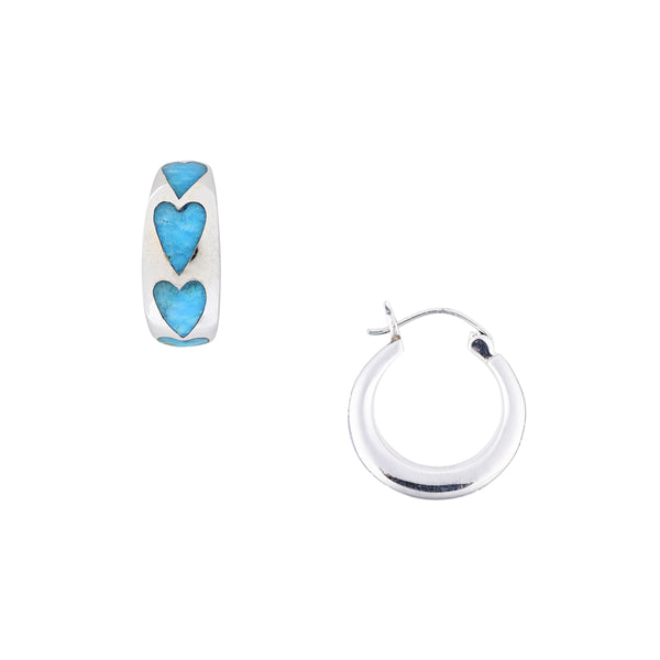 peyote bird Amores Hoop Earrings