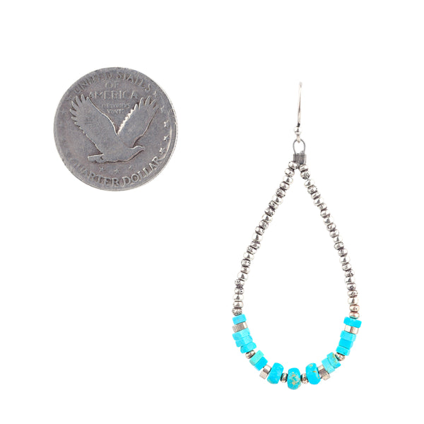 Peyote Bird Angora Earrings