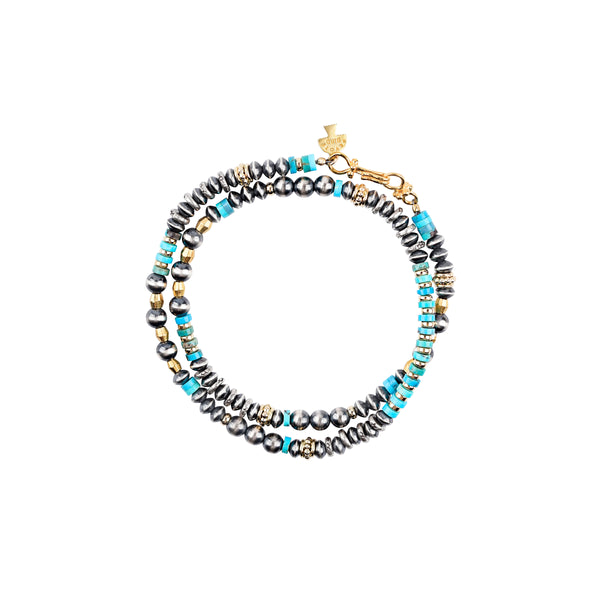 peyote bird Atum Wrap Bracelet