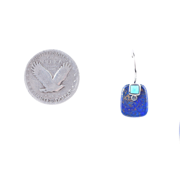 Peyote Bird Azul Tab Earrings