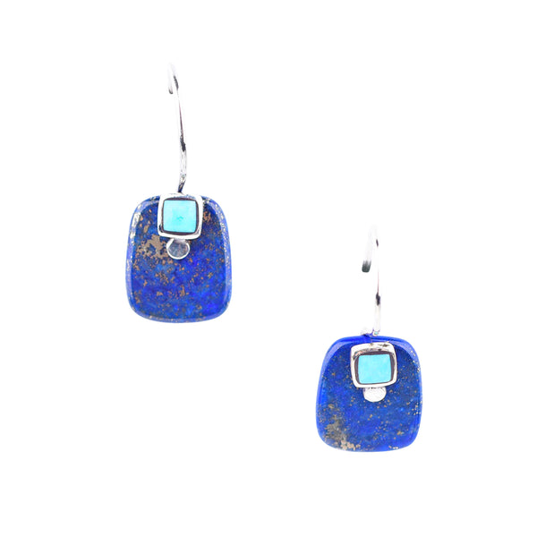 peyote bird Azul Tab Earrings