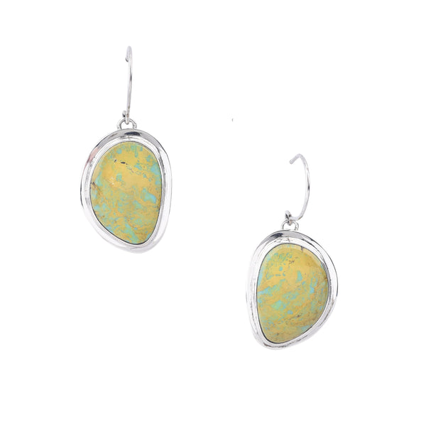 peyote bird Azure Earrings