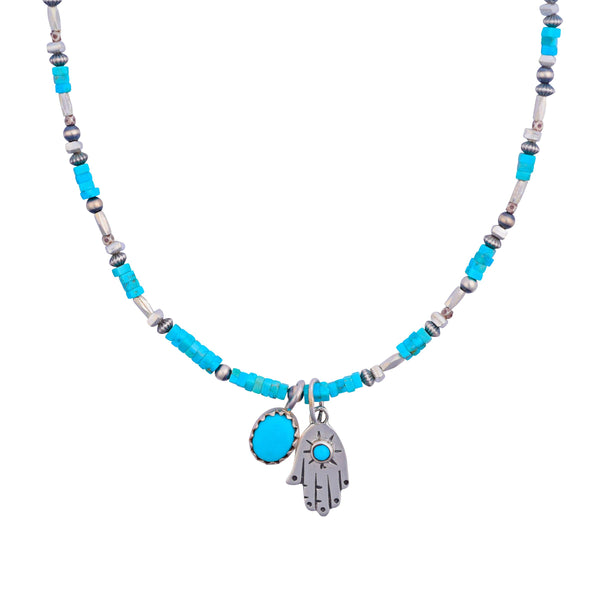 Peyote Bird Blessings Necklace