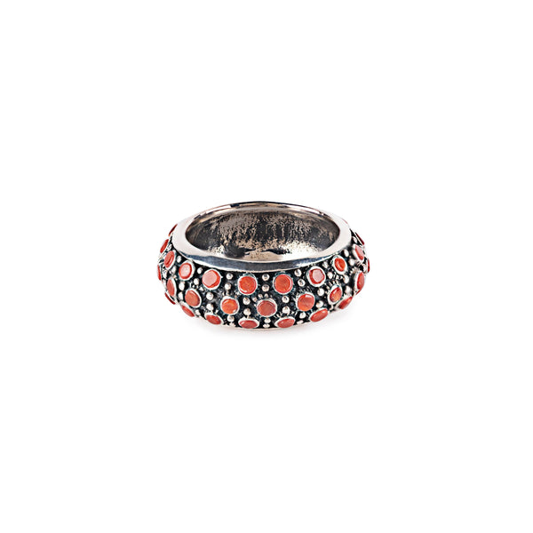peyote bird Brick Path Ring