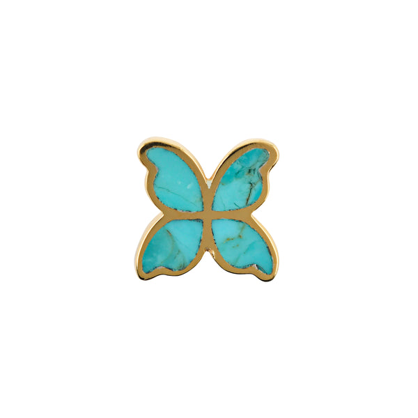Peyote Bird Butterfly Pin