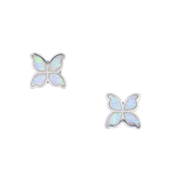 Peyote Bird Butterfly Stud Earrings