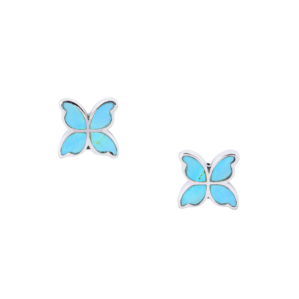 peyote bird Butterfly Stud Earrings