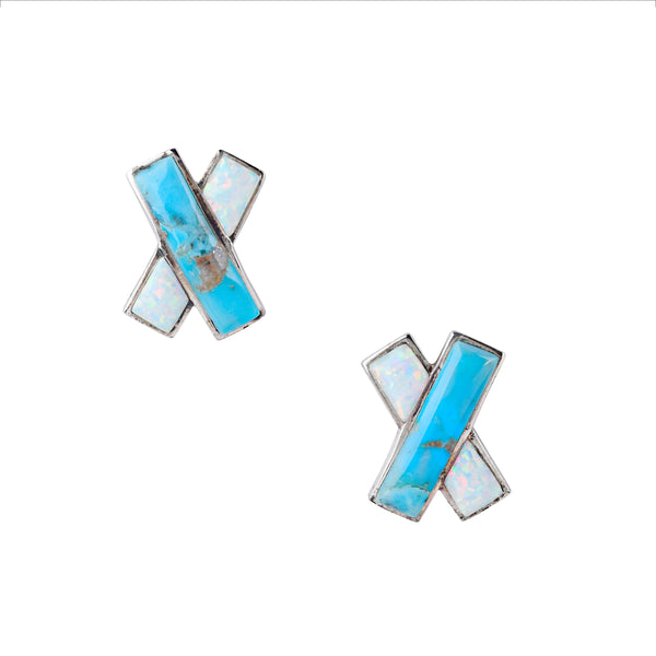 Peyote Bird Catacomb Stud Earrings