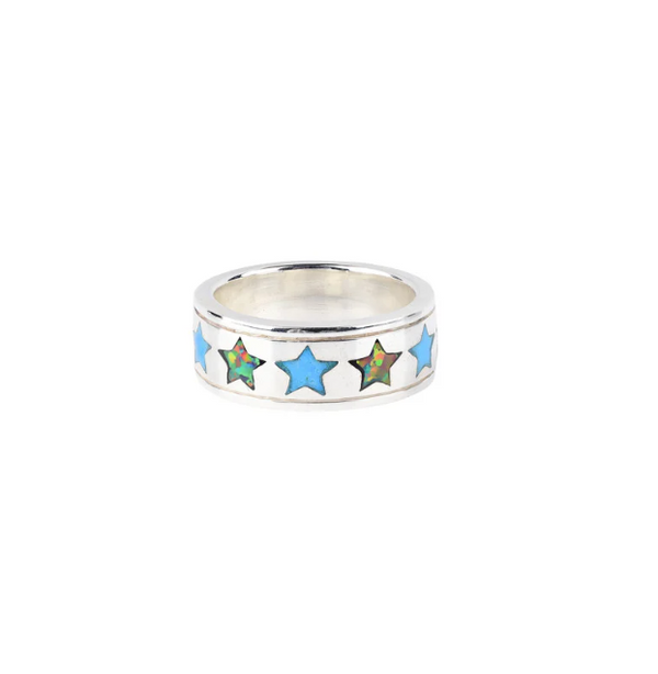 peyote bird Celestial Ring