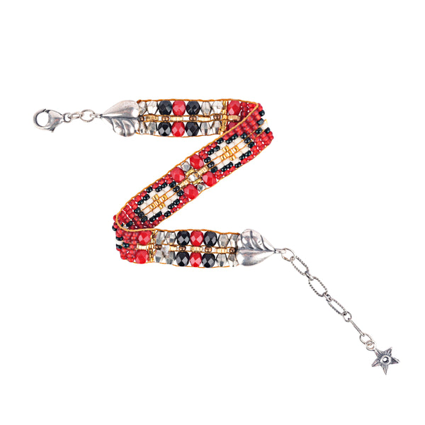 Peyote Bird Chili Rose Amarosa Bracelet