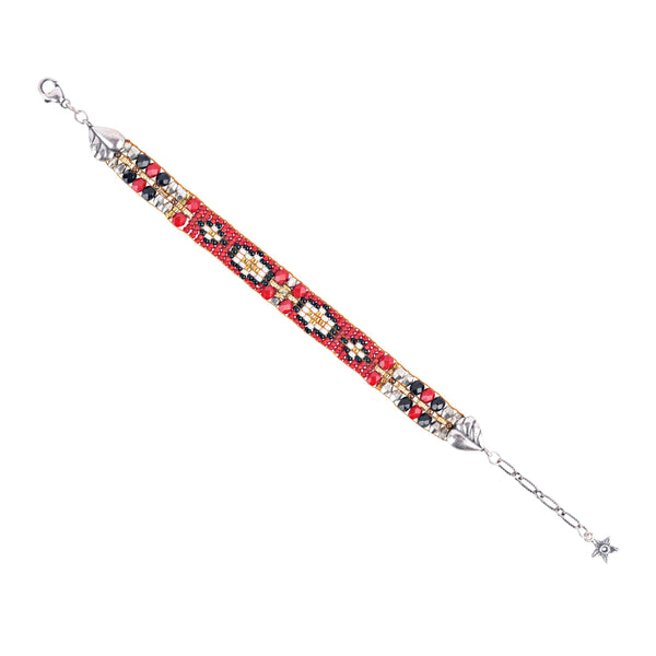 Peyote Bird Chili Rose Amarosa Bracelet