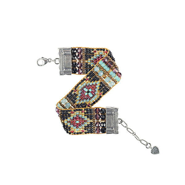 Peyote Bird Chili Rose Arabella Bracelet
