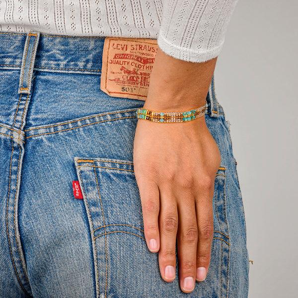 Peyote Bird Chili Rose Avignon Bracelet