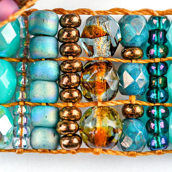 Peyote Bird Chili Rose Laredo Bracelet