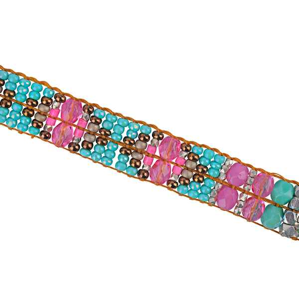 Peyote Bird Chili Rose Meadowlands Bracelet