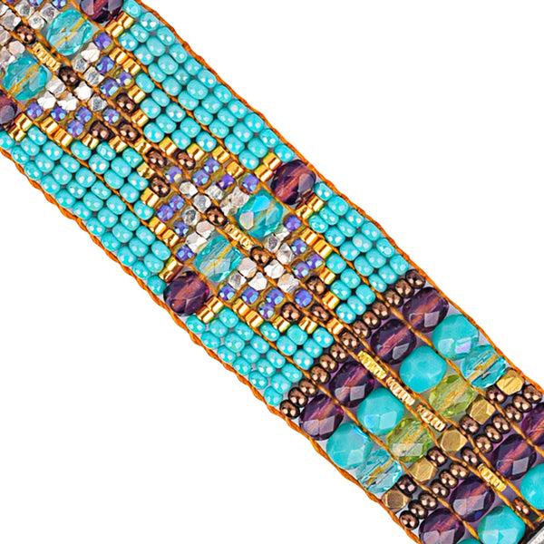 Peyote Bird Chili Rose Mediterranean Bracelet