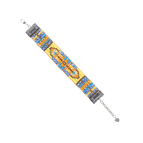 Peyote Bird Chili Rose Midsummer Bracelet