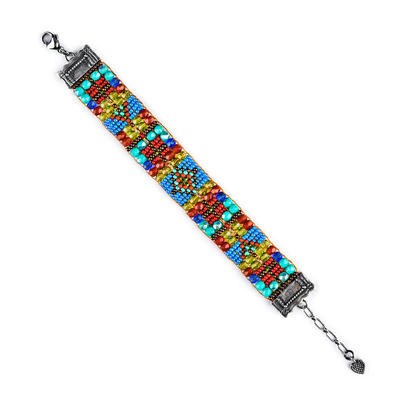 peyote bird Chili Rose Mojave Bracelet