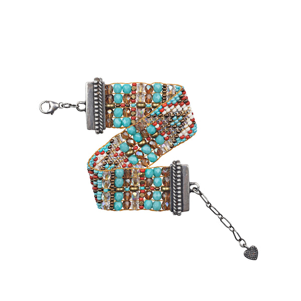 Peyote Bird Chili Rose Morocco Bracelet