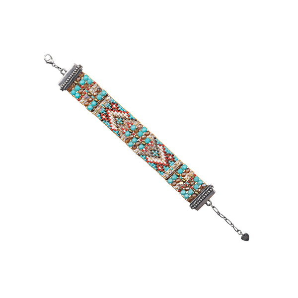 peyote bird Chili Rose Morocco Bracelet